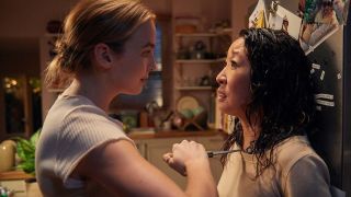 Jodie Comer and Sandra Oh in Killing Eve.