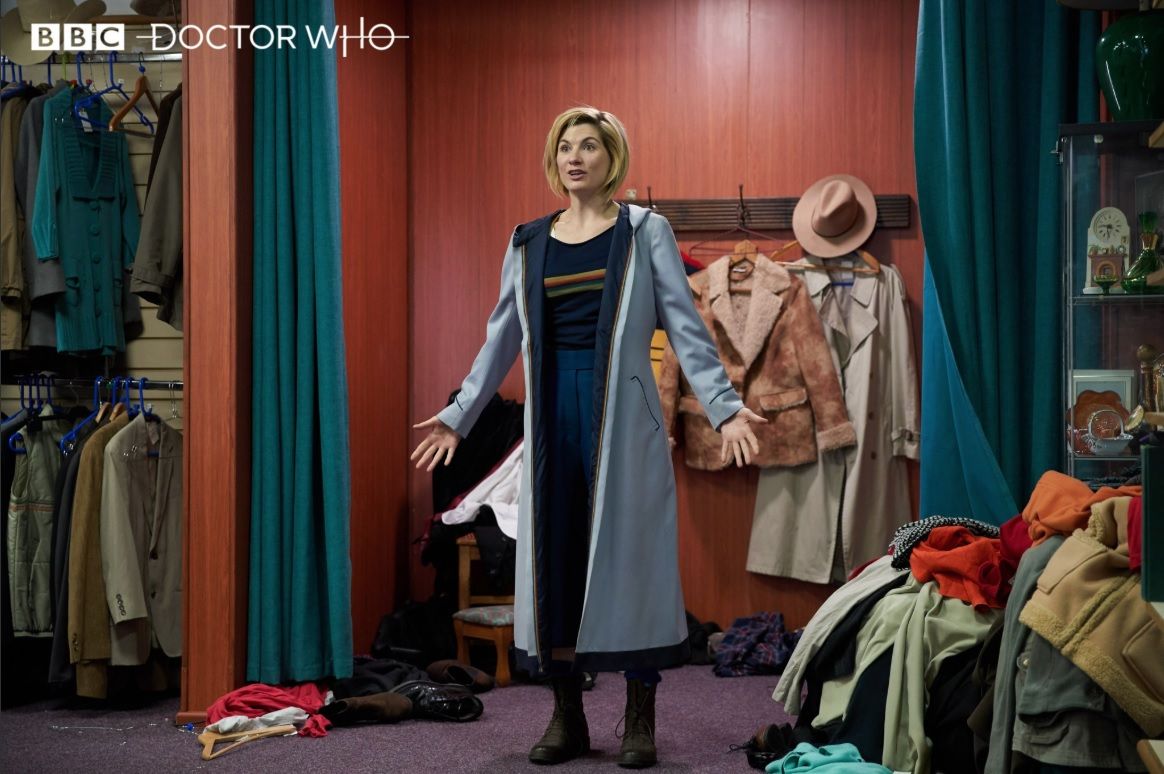 Jodie Whittaker as Doctor Who.