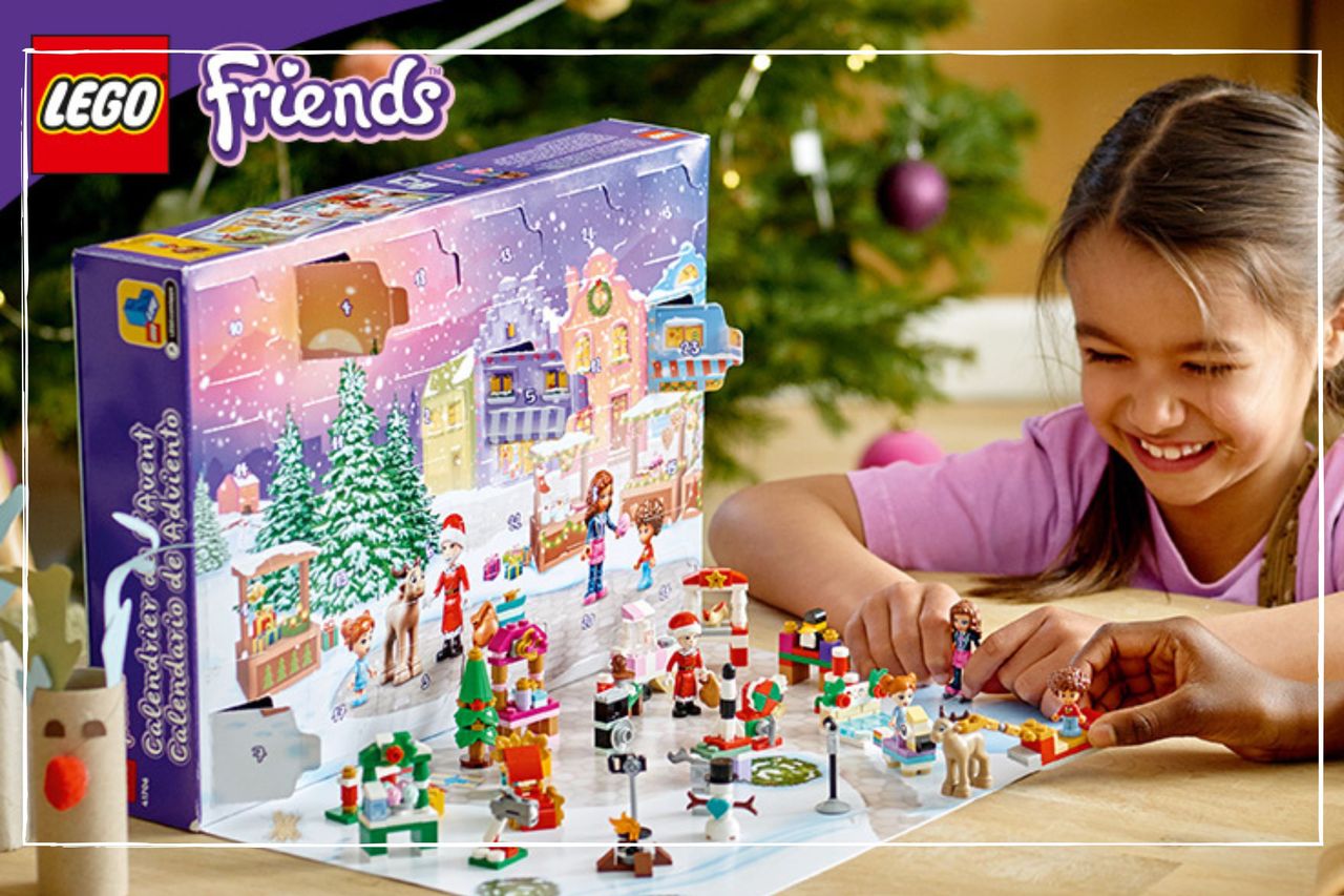 An image of the Lego Friends Advent Calendar 2022