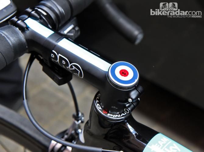 There's certainly no mistaking which country Bradley Wiggins (Sky) calls home