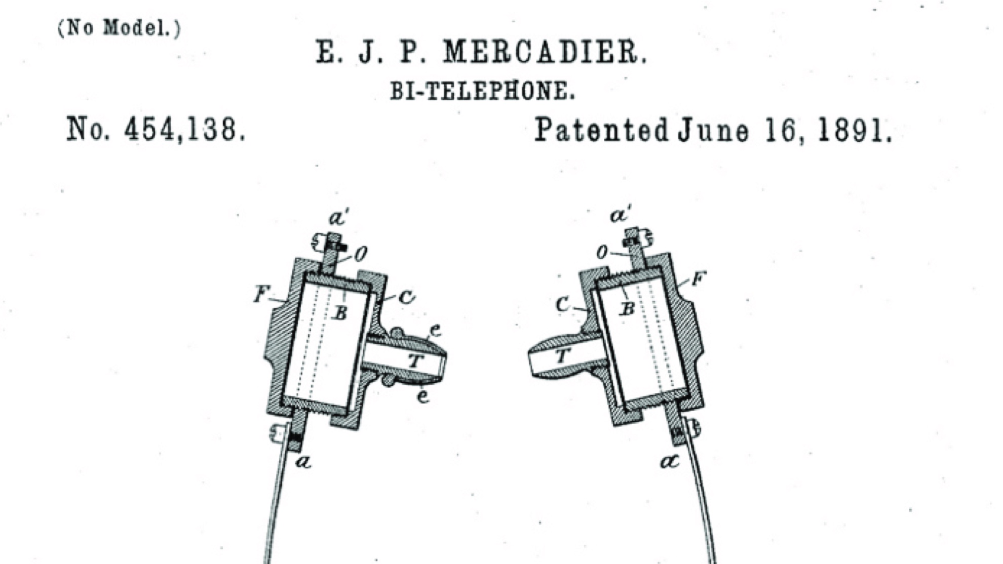 A patent image for a biphone