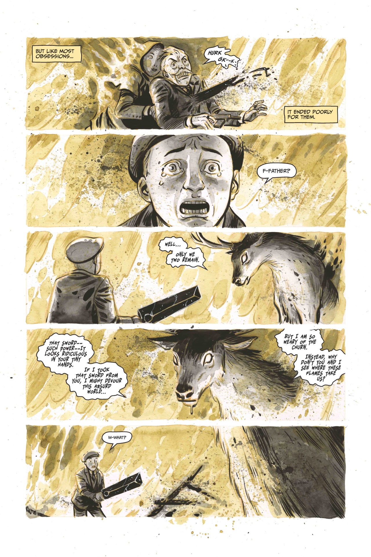 The Lonesome Hunters #1 page