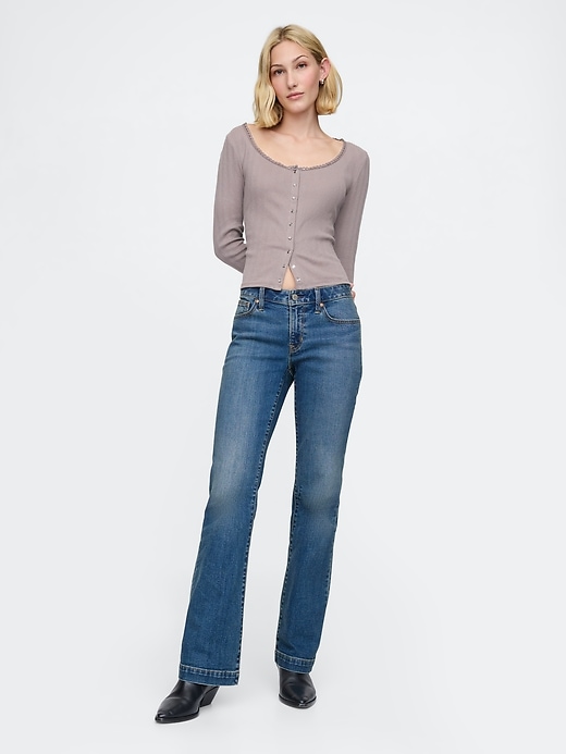 Low Rise Long &amp;amp; Lean Jeans