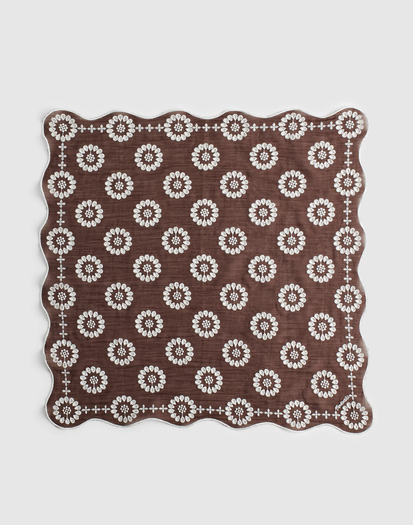 Organic Cotton Eyelet Bandana