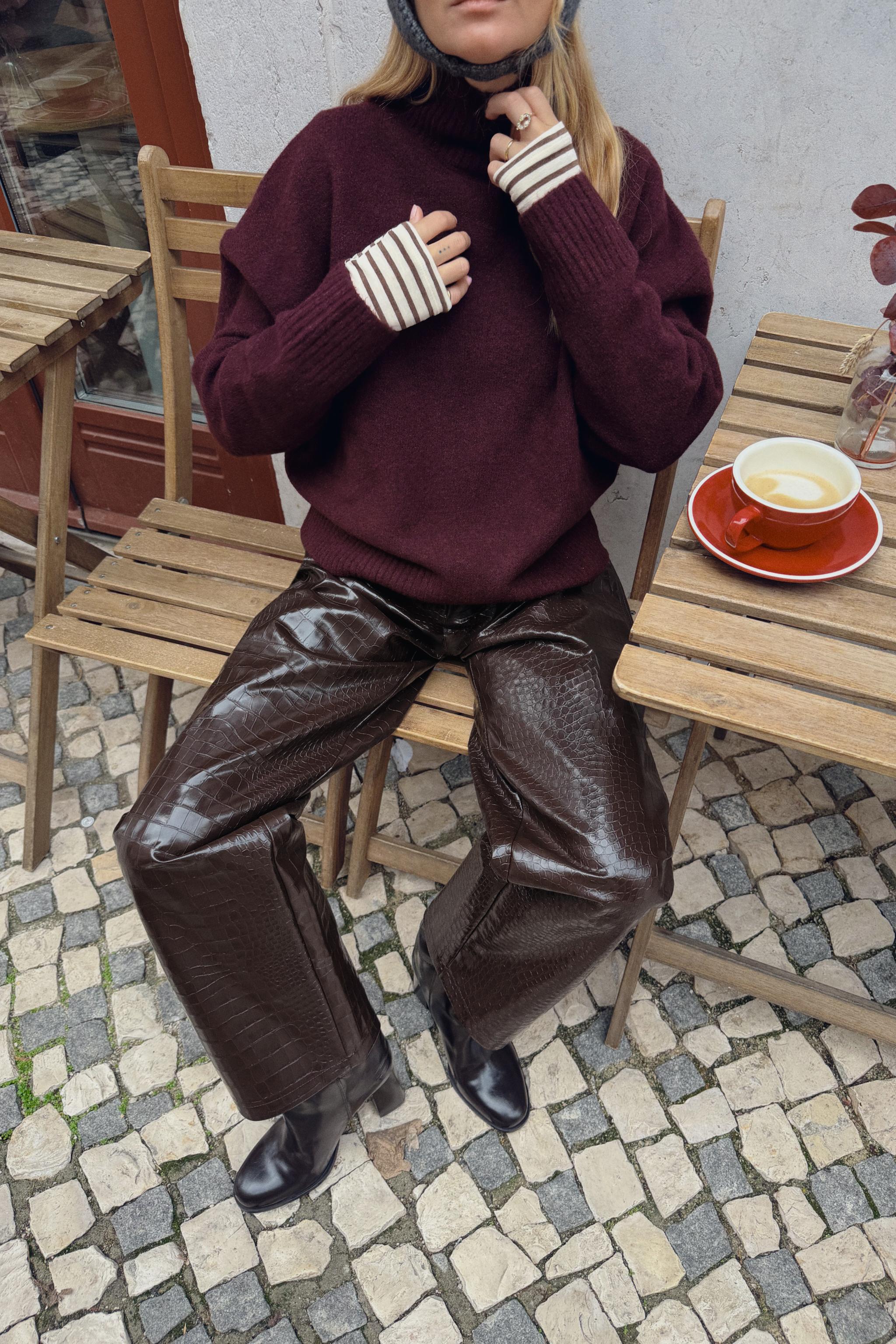 Soft Knit High Neck Jumper