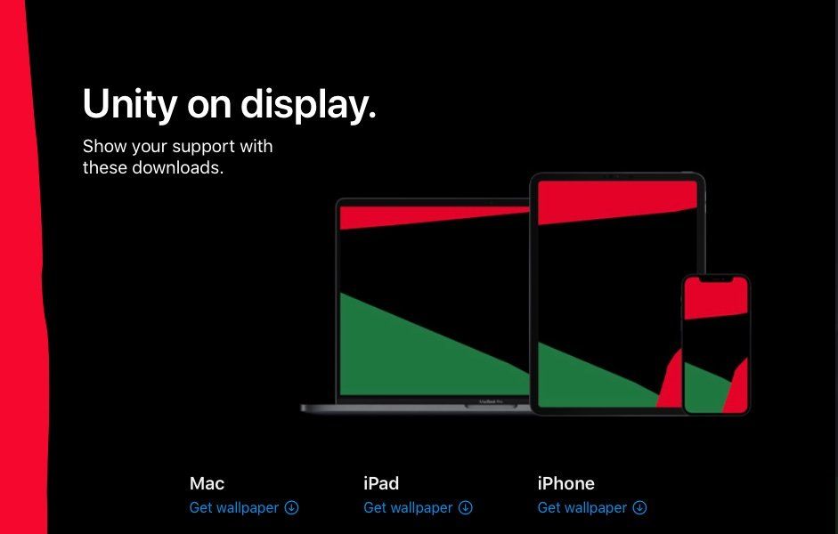 Apple Black Unity Wallpapers