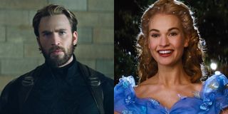 Are Lily James and Chris Evans dating?