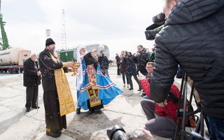 Blessing by an Orthodox Priest