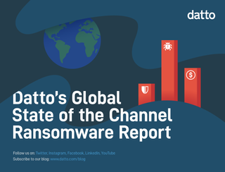 Global state of the channel - ransomware report from Datto