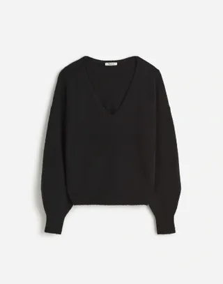 Madewell, Wedged V-Neck Sweater