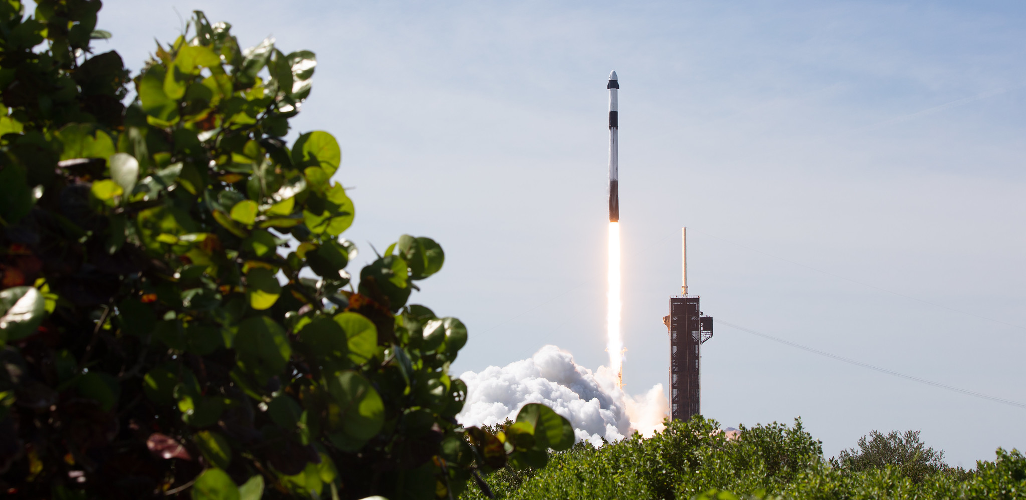 The Ax-1 mission launched atop a SpaceX Falcon 9 rocket on April 8, 2022.