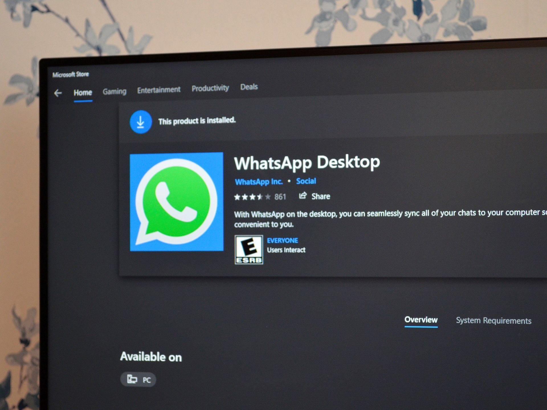 Whatsapp windows 10