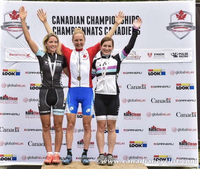 Emily Batty, Catharine Pendrel, Sandra Walter