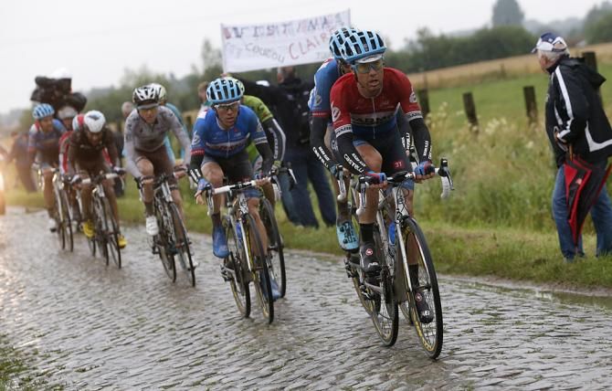 Sebastian Langeveld sets pace for his Garmin Sharp teammates