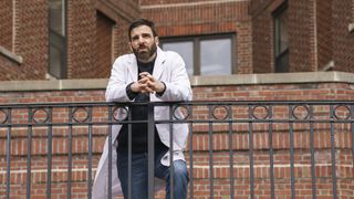 Zachary Quinto as Dr. Oliver Wolf in Brilliant Minds