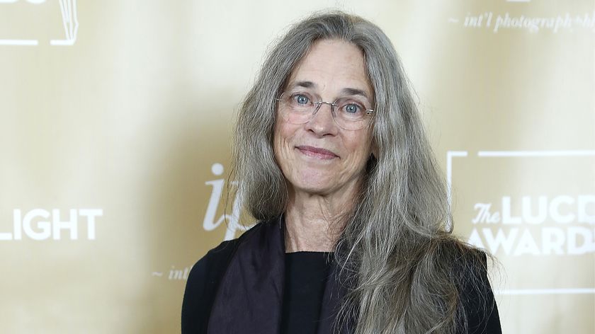 American photographer Sally Mann at an awards event