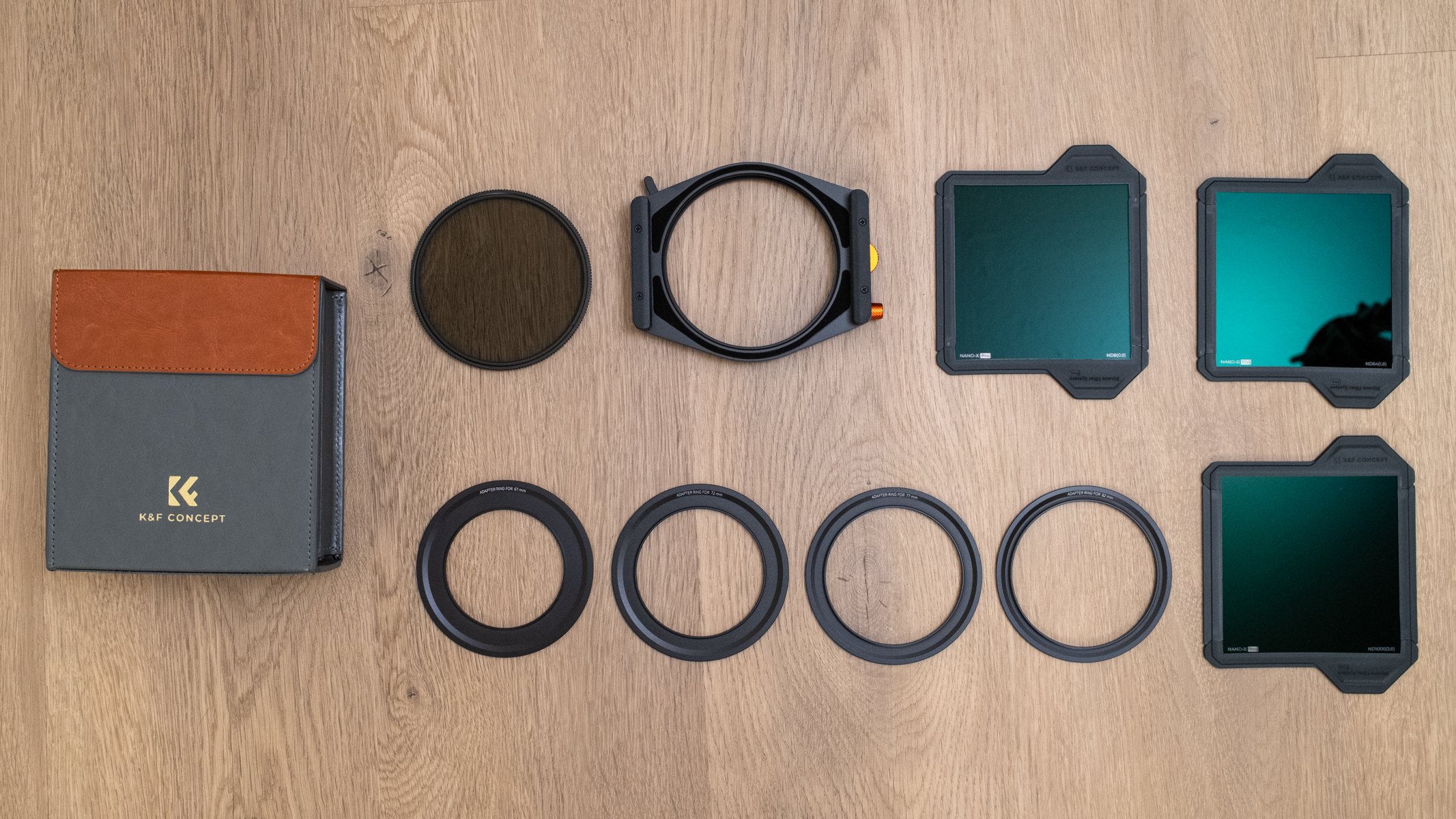 K&F Concept Square Filter Holder System X-Pro series complete ND kit