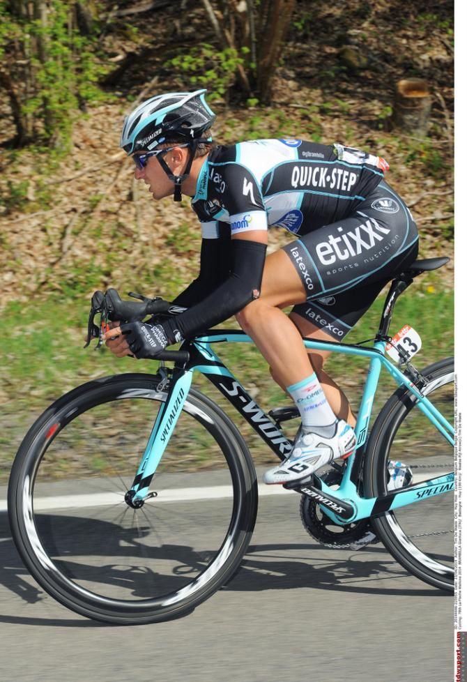 Gianluca Brambilla before his crash
