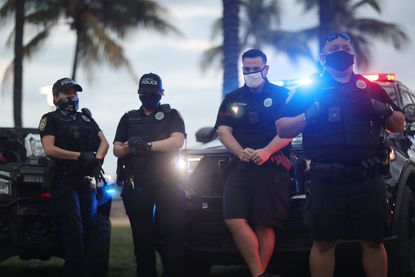 Miami Beach police officers.