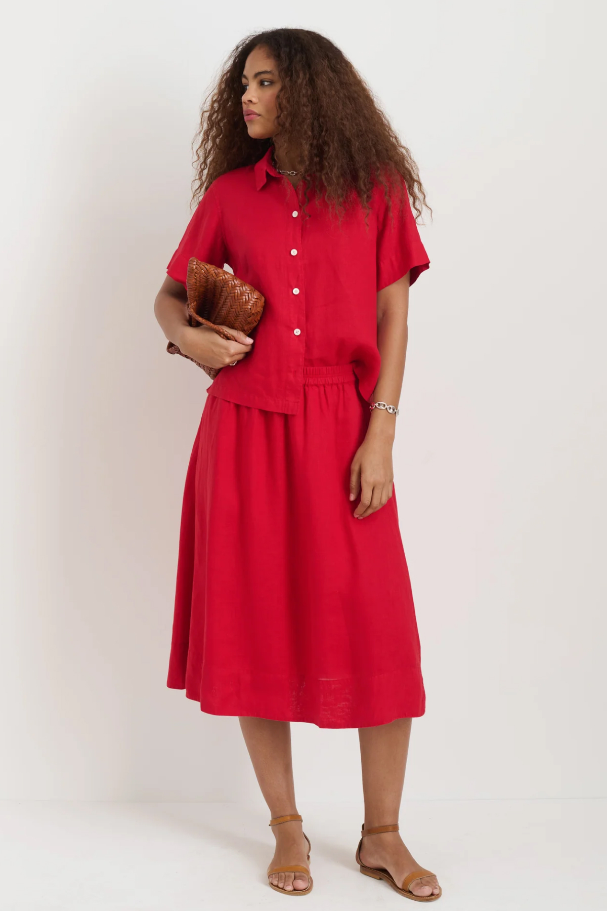 Alex Mill, Maddie Skirt in Linen