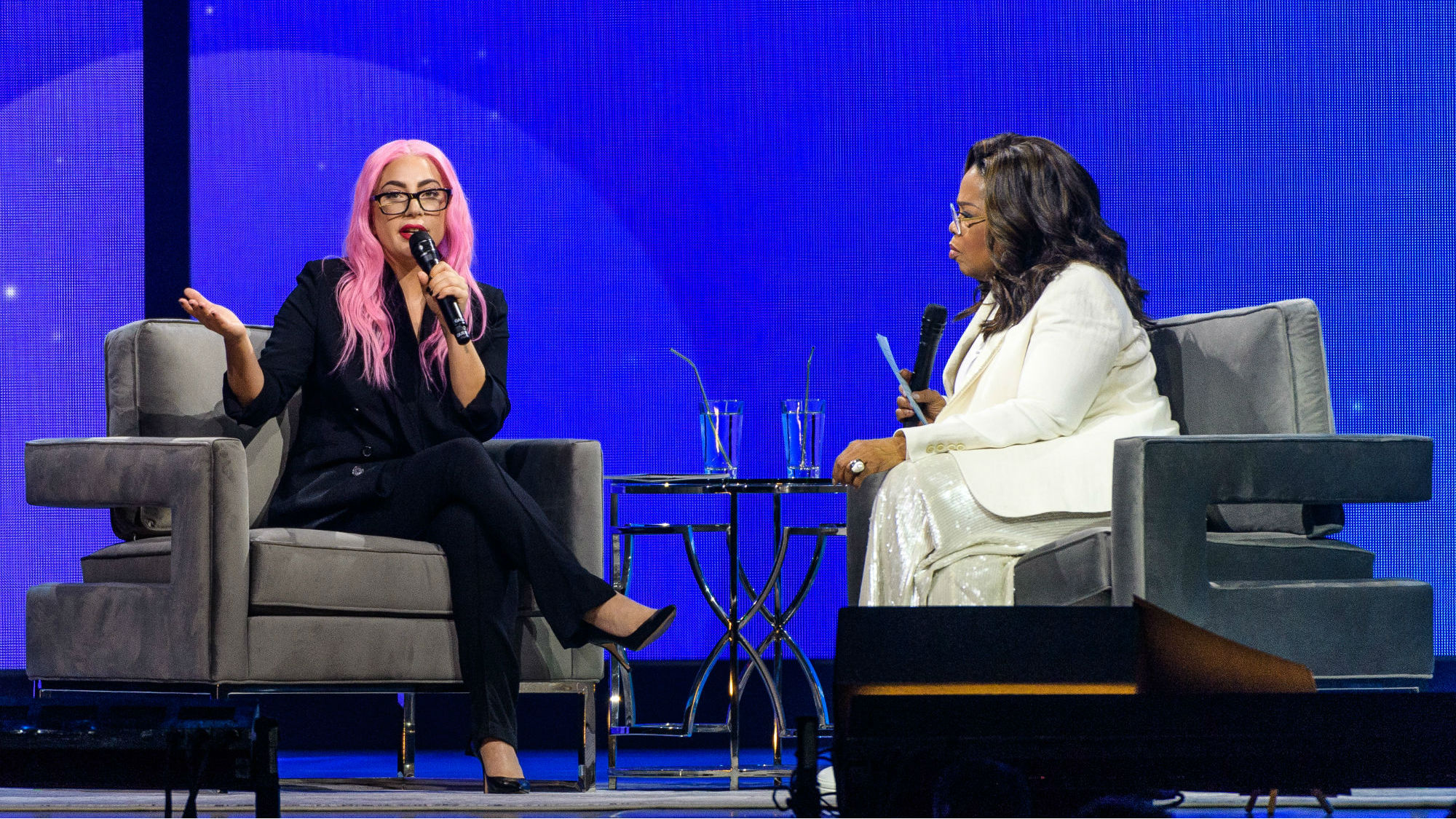 Oprah Becomes Emotional After Lady Gaga Reveals 'repeated Rape' Ordeal ...