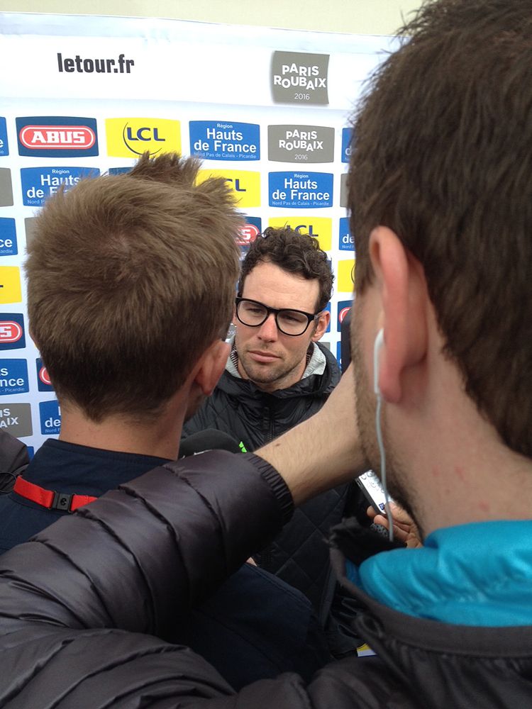 Mark Cavendish (Dimension Data) will be racing Paris-Roubaix on Sunday