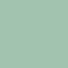 A pastel green paint swatch