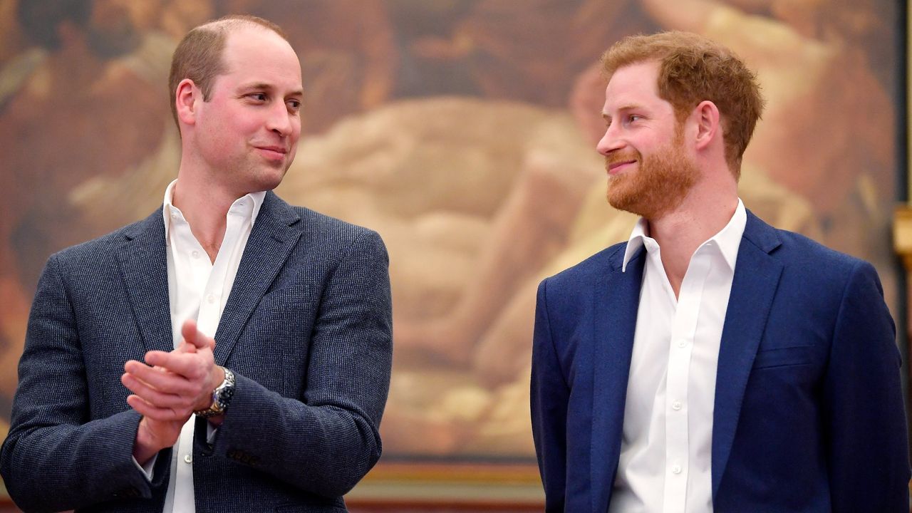 Prince William and Harry both appeared at the same event, albeit via video messages 