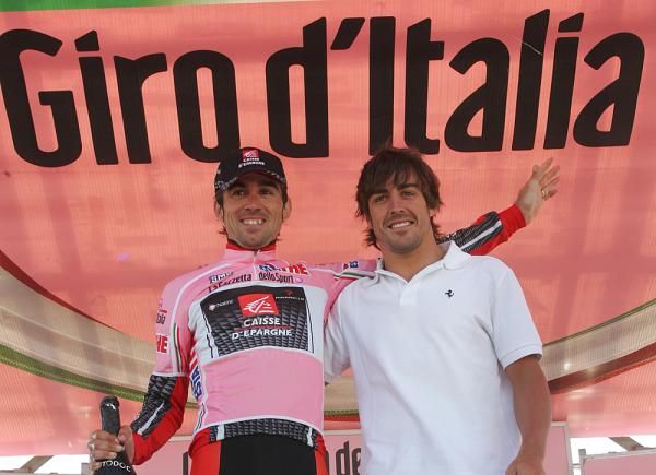 David Arroyo (Caisse d'Epargne) awarded another pink jersey