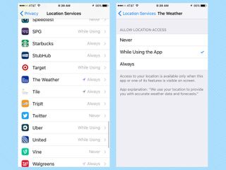 Save Battery Life by Disabling Location Tracking