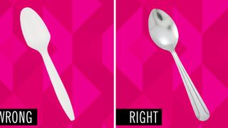 Cutlery, Kitchen utensil, Dishware, Pink, Font, Tableware, Spoon, Household silver, Home accessories, Silver,