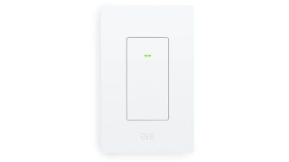 Eve Light Switch with Matter on a white background