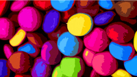  Most Smarties eaten in 60 seconds blindfolded using chopsticks