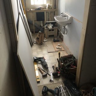 kitchen extension build