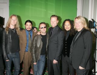 Friends reunited, Rock, far right, with Metallica and Jerry Cantrell at the 21st Annual ASCAP Music Awards