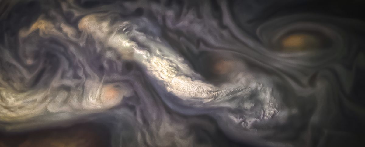 Jupiter's Breathtaking Cloud Formations on Display in New Juno Image ...