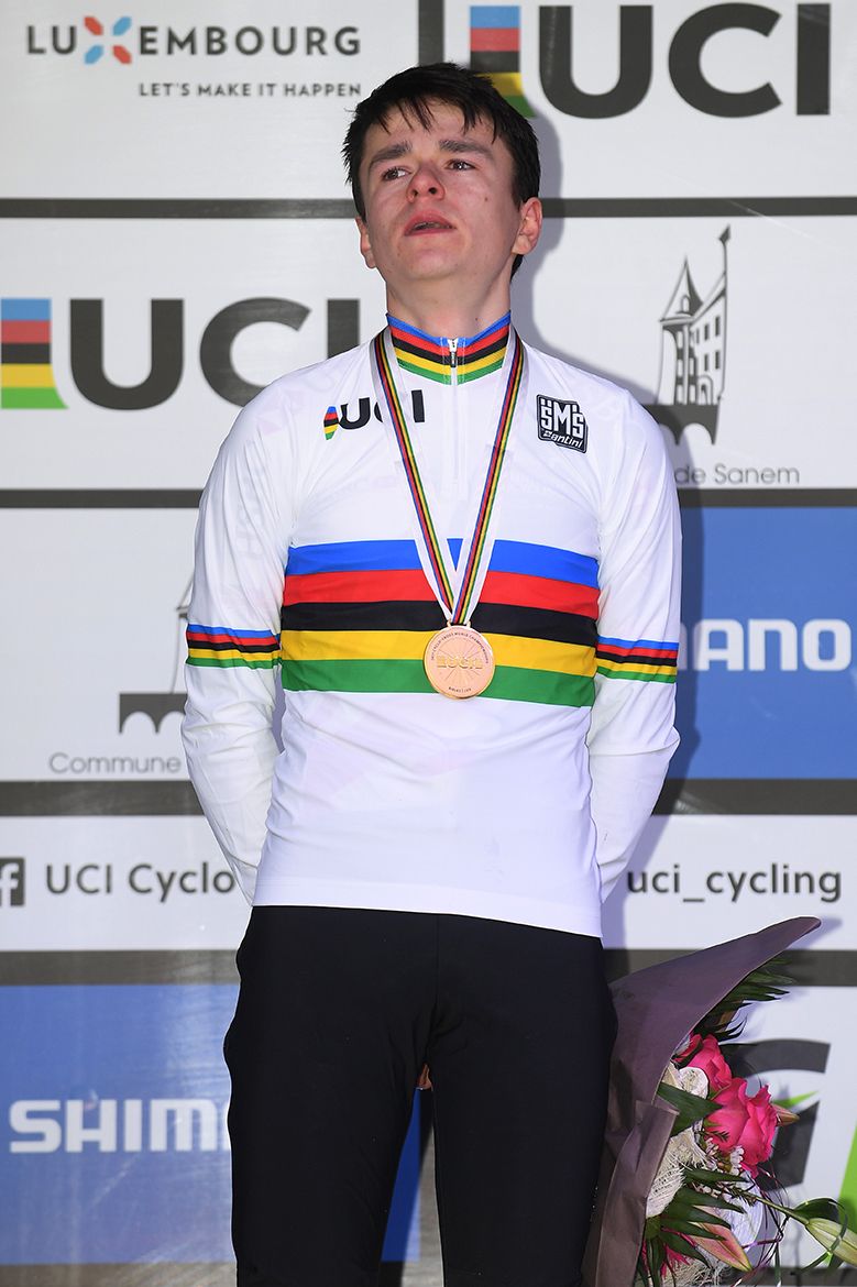 Tom Pidcock, the new junior men world champion