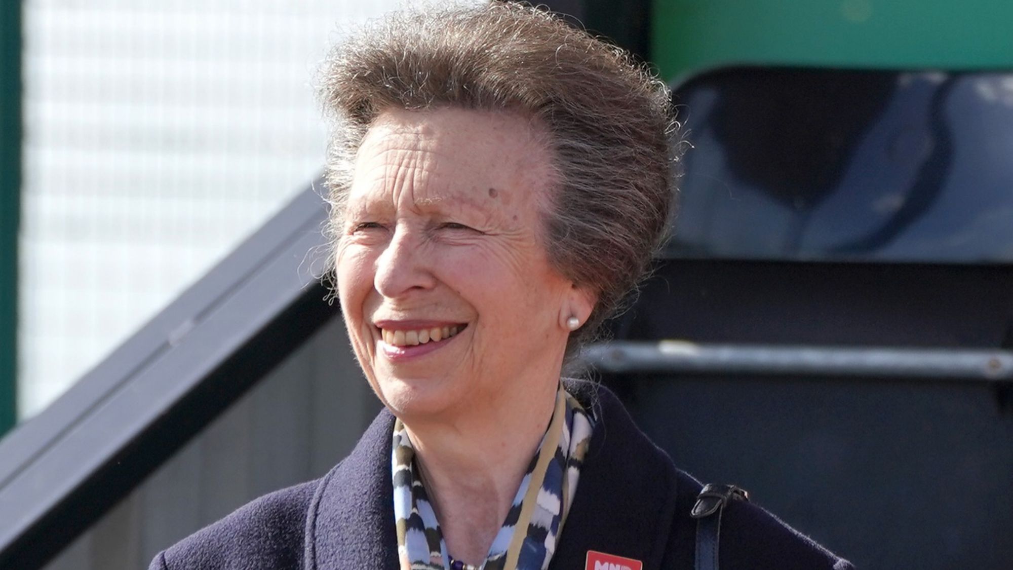 Princess Anne, Princess Royal smiles during the 7 in 7: The Grand Finale at the University of York Athletics Track on September 28, 2026
