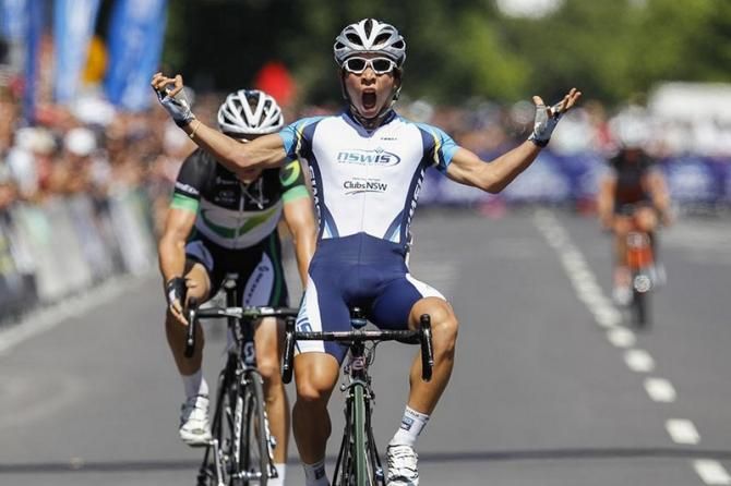 Caleb Ewan (NSWIS) got the year off to a winning start at the Jayco Bay Cycling Classic.