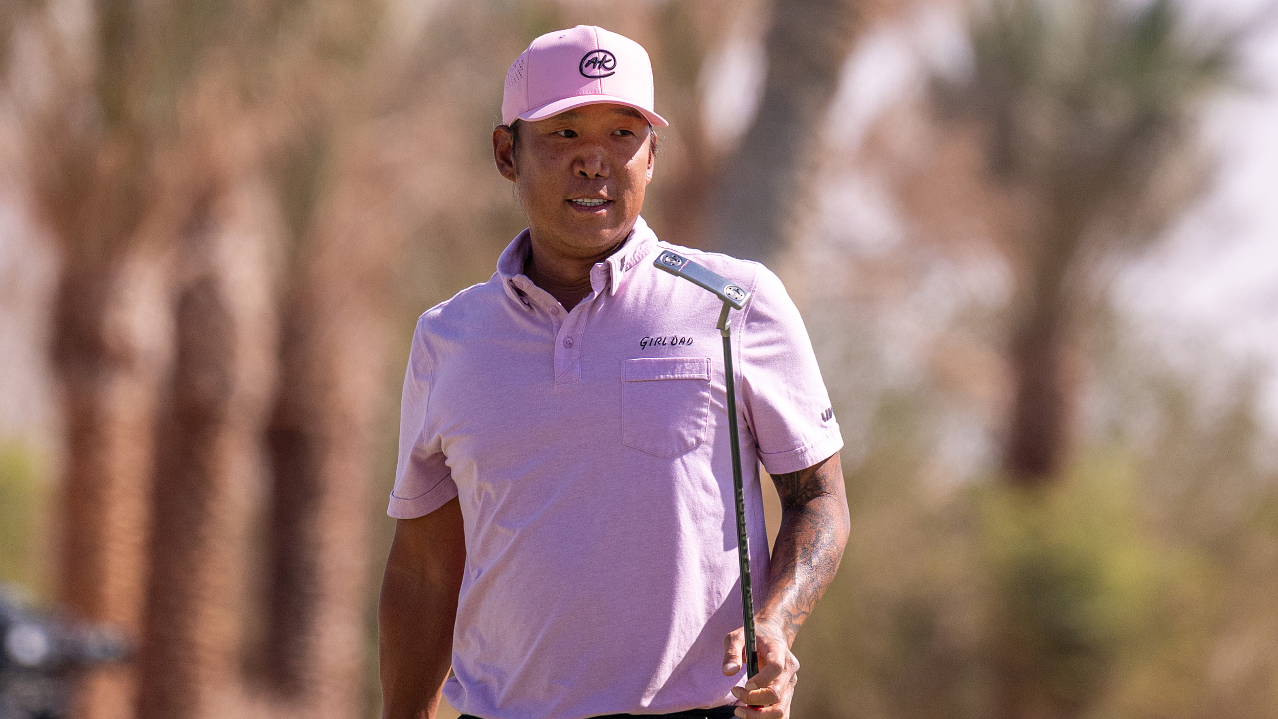 Anthony Kim at the Saudi International