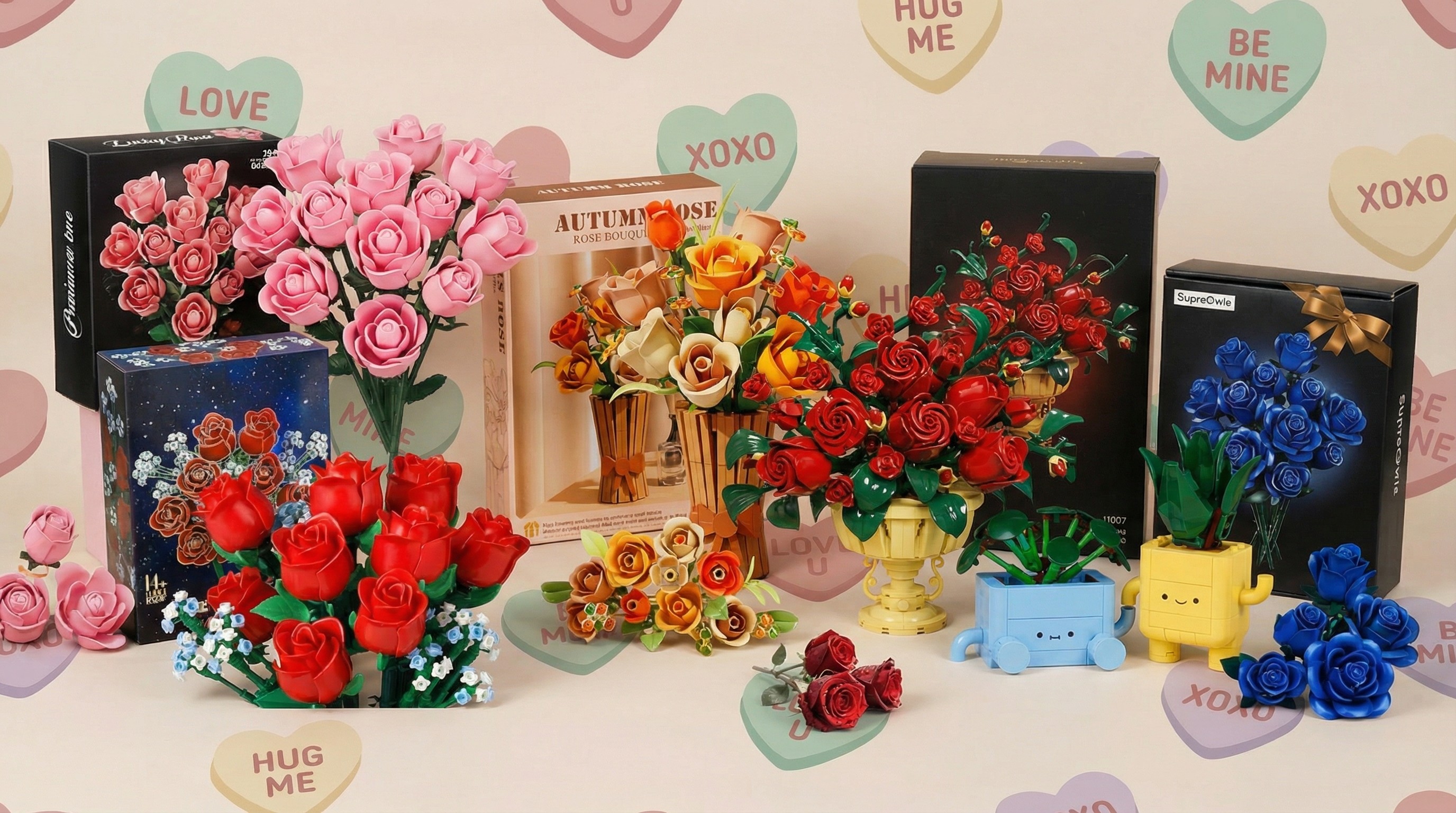 Valentine’s Day collection flowers