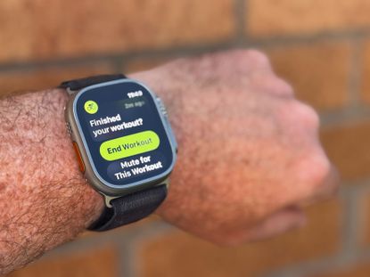 Apple Ultra 2 showing screen details