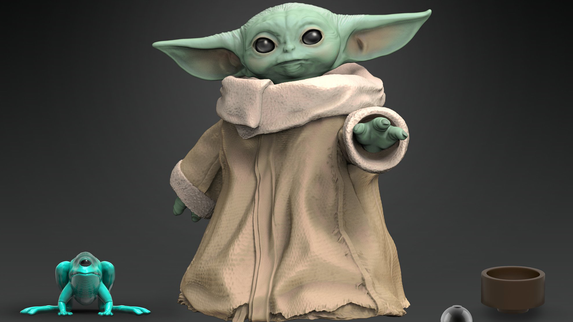 Hasbro's Baby Yoda toys have been revealed, and they're pretty