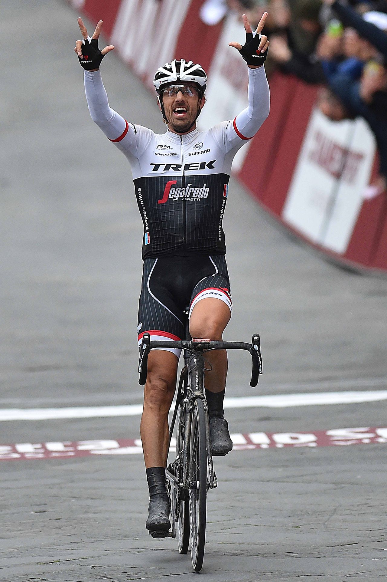 Fabian Cancellara (Trek-Segafredo) wins Strade Bianche