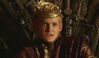 King Joffrey Baratheon sits on the Iron Throne, Game of Thrones