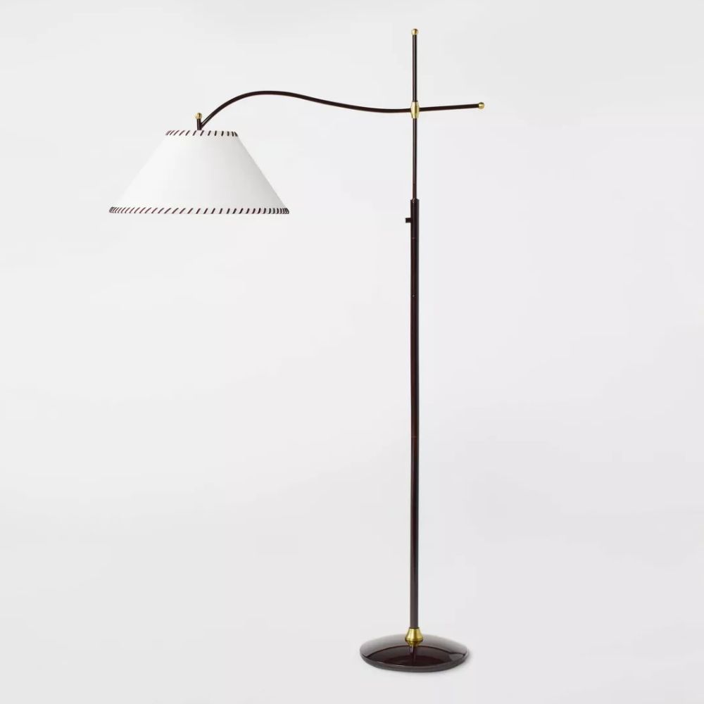 Floor Lamp Maroon