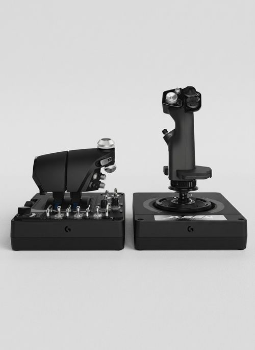 G X56 HOTAS | Flight Stick+ Throttle Controller  | 189 Programmable Controls | RGB Lighting
