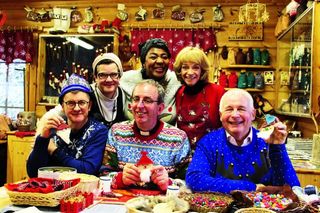 All their Christmases have come at once for big kids Christopher Biggins, Joe Pasquale, Reverend Richard Coles, Rustie Lee and Sue Holderness, who are setting off on a four-day adventure to see the big man himself.