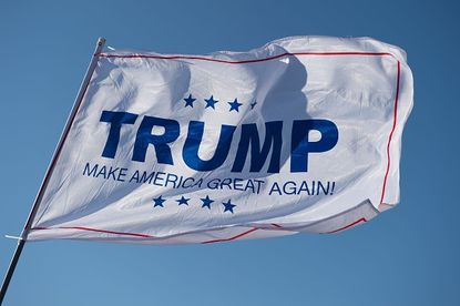 New Jersey man to be arrested over Trump flag. 