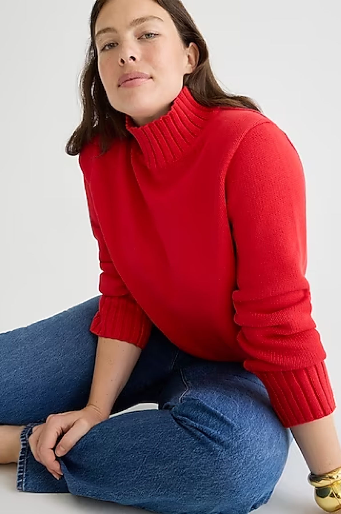 J.Crew Cotton turtleneck sweater